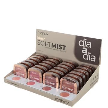 Box c/ 24 Unidades - Blush Soft Mist Dia a Dia | Mahav (R$ 9,99)