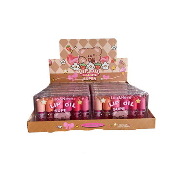 Lip Oil Super Hidratante Lua & Neve – Box com 12 Unidades