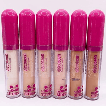 Kit C/ 06 Unidades Corretivo Liquido No Stress Discoteen R$ 8,10