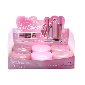 Kit De Lábios Yoyomaquiamor - Box com 12 Unidades