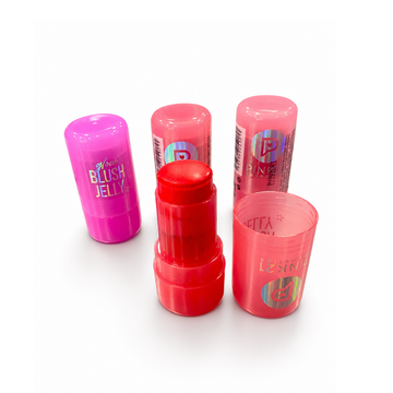 Kit Blush Jelly Glow Pink21 Cosmeticos - 04 Unidades