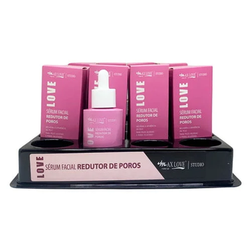 Sérum Facial Redutor de Poros Max Love – Box com 24 Unidades