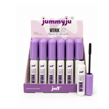 Máscara de Cílios Wink Me Jummyju – Box com 24 Unidades