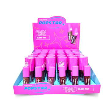 Box c/ 36 Unidades - Gloss Tint Glam Girl | Ruby Rose (R$ 7,90)