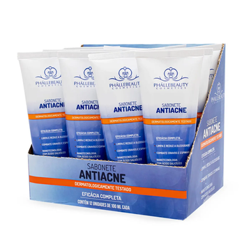 Box Sabonete Antiacne Phallebeauty - 12 Unidades