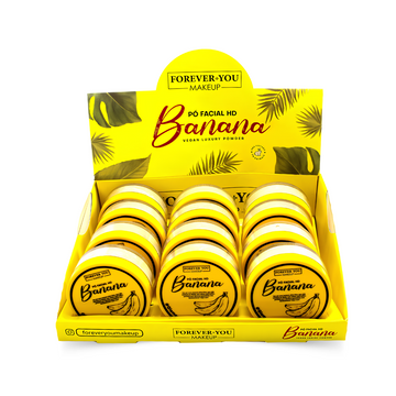 Pó Facial HD Banana Forever You Finalizador – Box com 12 Unidades