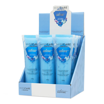 Creme Hidratante Radiance Saphire Miss Rôse – Box com 09 Unidades