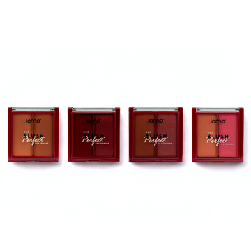 Kit c/ 4 Unidades - Blush Duo Perfect Pó e Cremoso | Iamo R$ 7,49