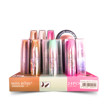 Máscara de Cílios Miss Rôse – Box com 24 Unidades