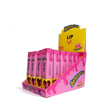 Lip Oil Bemmelo Tutti Frutti Bem Me Quero – Box com 24 Unidades