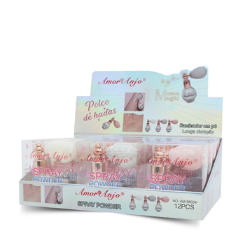 Iluminador em Pó Spray Powder Amor & Anjo – Box com 12 Unidades