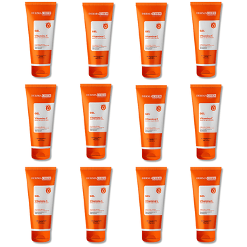 Gel Facial Anti-Idade Dermachem Vitamina C 100g – Box com 12 Unidades