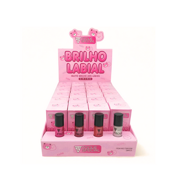 Box c/ 24 Unidades - Brilho Labial Ursinho Shine | Toque Special (R$ 5,99)