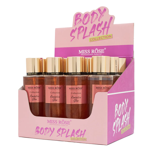 Body Splash Romântica Collection Miss Rôse - Box com 12 Unidades