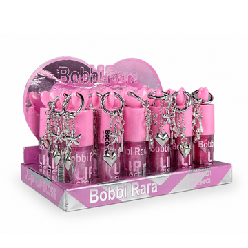 Box Lip Gloss Magic Bobbi Rara - 24 Unidades
