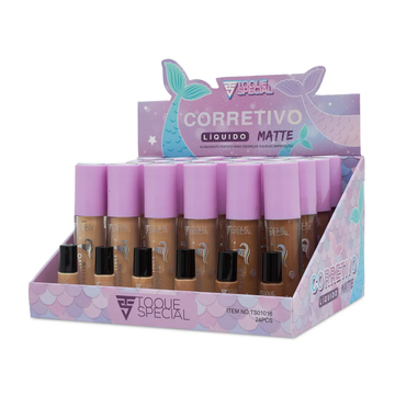Box C/ 24 Unidades Corretivo Líquido Matte Acabamento Perfeito Toque Special R$: 7,68