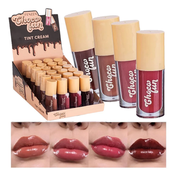Box C/ 24 Unidades Tint Cream Shine Choco Fun Fenzza R$: 8,39