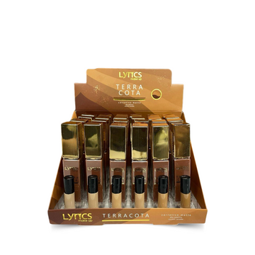 Corretivo Matte Alta Cobertura Terracota Lyrics – Box com 24 Unidades