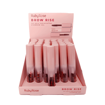 Box Gel Modelador Para Sobrancelha Brow Rise | Ruby Rose - 36 Unidades