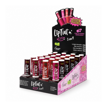 Box Lip Tint 3 em 1 com Colágeno Hidrolisado #Super Poderes - 24 Unidades