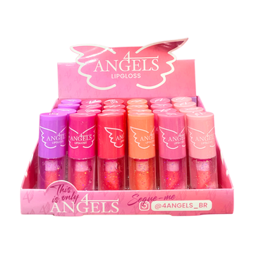 Box Lip Gloss 4 Angles - 24 Unidades