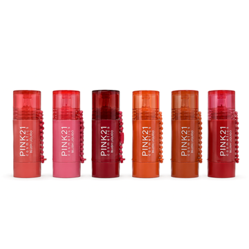 Kit Bush Líquido com Chaveiro Pink21 Cosmeticos - 06 Unidades