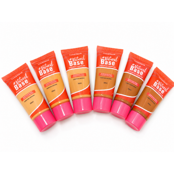 Kit Base #Natural Excelente Cobertura Lua & Neve - 06 Unidades