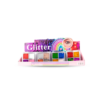 Quarteto De Glitter Miss Rôse – Box com 24 Unidades