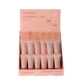Box c/ 36 Unidades - Lip Balm Cherry Lips | Ruby Rose