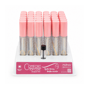 Comfort Top Coat Acqua Tint Mahav – Box com 36 Unidades