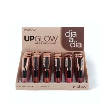 Gloss Labial Up Glow Mahav – Box com 24 Unidades